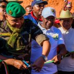 Inauguration officielle de la piste reliant cinq communes du district de Fandriana par le Président de la Refondation de Madagascar